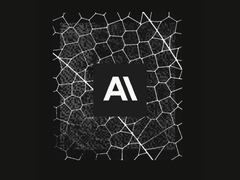 Anthropic'in web sitesinden, üzerinde Anthropic logosu bulunan bir illüstrasyon.