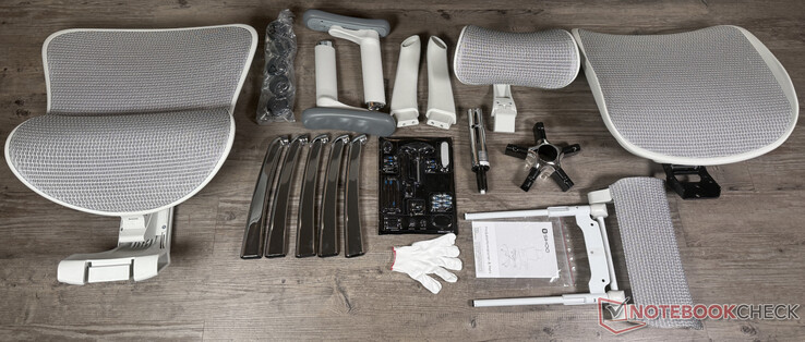 Sihoo Doro C300'ün teslimat kapsamı