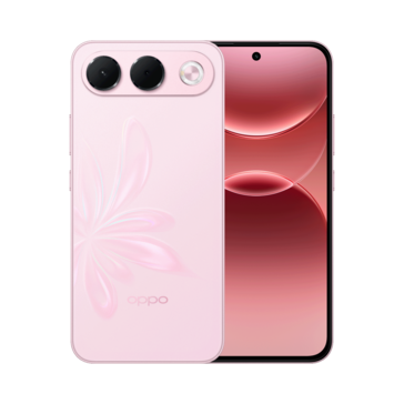Bloom Pink rengindeki Oppo A7 Pro.