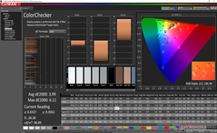 ColorChecker before calibration