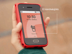 XploraOne (resimde görülen), özellikle çocuklar için tasarlanmış bir cep telefonudur.