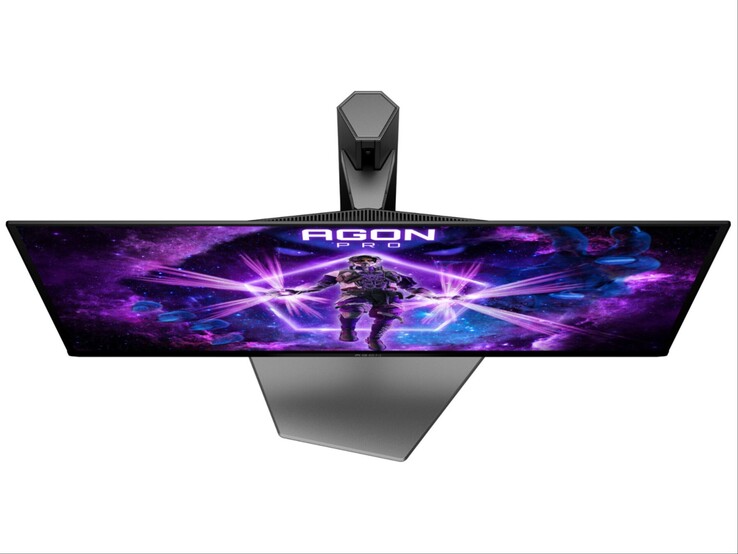 AGON Pro AG326UZD2'nin üst kısmı.