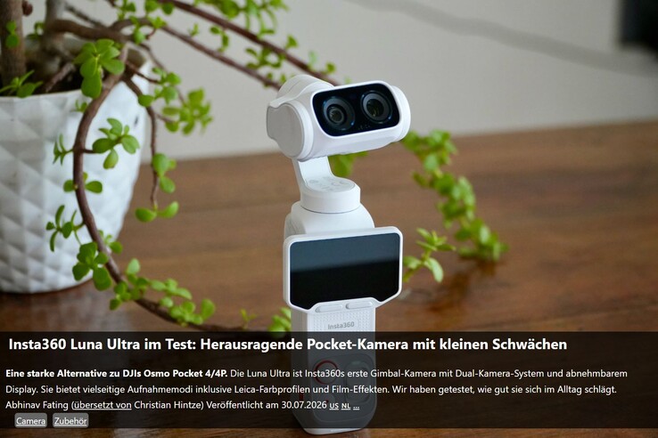 Insta360 Luna Ultra incelememiz