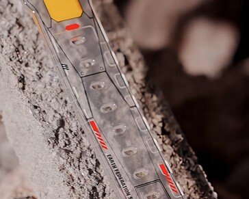G-Shock x Mobile Suit Gundam'ın şeffaf bandı
