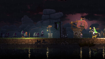 Kingdom: New Lands oyunundaki düşmanları gösteren bir görsel.
