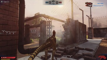 Resimde görülüyor: Primal Carnage'dan bir oynanış ekran görüntüsü: Extinction'dan bir ekran görüntüsü.