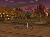 Tales of Vesperia: Definitive’den bir oyun içi ekran görüntüsü — bu kampanyada yer alan iki Bandai Namco oyunundan biri.