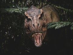 T. rex'in bir resmi