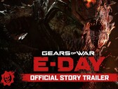 Gears of War: E-Day için resmi tanıtım görseli.