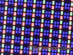 Parlak kaplamadan keskin RGB alt pikselleri
