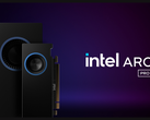 ARC PRO İş İstasyonu GPU'larının Intel tarafından dağıtılan bir görüntüsü