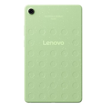 Nook Reading Tablet 8.7 geri dönüştürülmüş plastik bir arka yüze sahiptir.