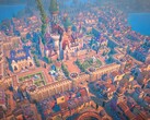 Fabledom'da bir şehri gösteren bir görsel; oyun şu anda Steam'de %65 indirimde.