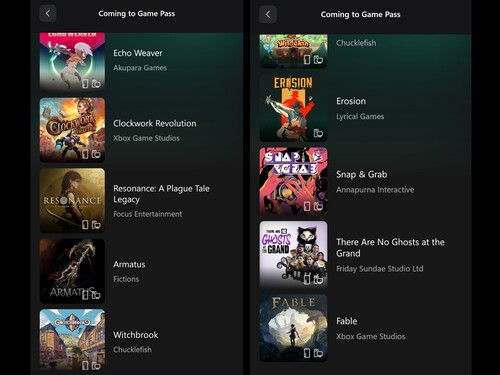 Yakında çıkacak Xbox Game Pass oyunları