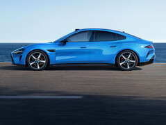 Yeni Capri Mavisi rengiyle Xiaomi SU7 (2026): Elektrikli spor sedan küçük bir makyajdan daha fazlasını alıyor. (Resim kaynağı: Xiaomi)