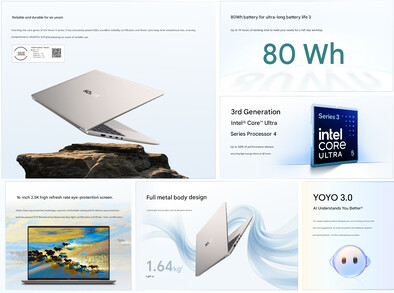 MagicBook X14 Plus 2026'nın öne çıkan özellikleri (makine çevirisi)