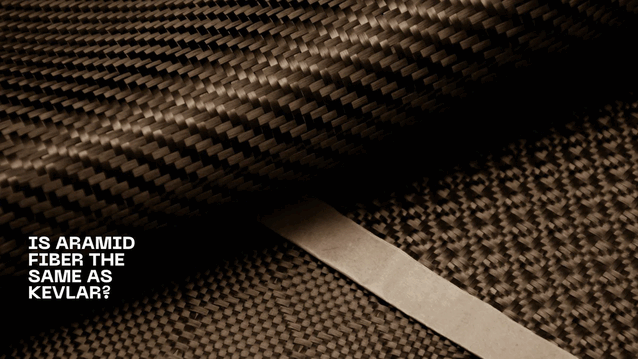 Aramid ve Kevlar benzer özelliklere sahip olmalarına rağmen aynı değildir. Görsel benzerliklerine rağmen aramid, karbon fiberden çok farklı özelliklere sahiptir