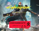 Cyberpunk 2077 Edgerunners 2 Güncelleme 2.5 için banner gösteriliyor