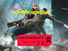Cyberpunk 2077 Edgerunners 2 Güncelleme 2.5 için banner gösteriliyor