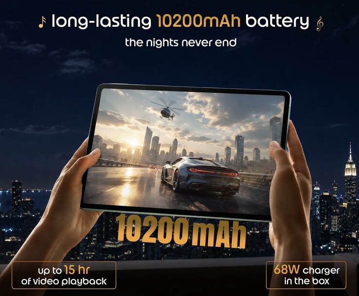 Moto Pad 70 Groove'un ekranı ve bataryası hakkında ayrıntılar.