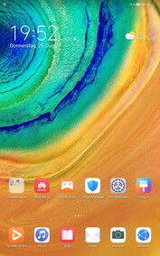 Huawei MatePad Pro: Tablet mode