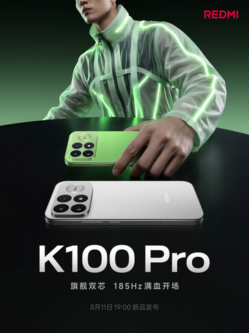 Redmi K100 Pro'nun öne çıkan özellikleri.