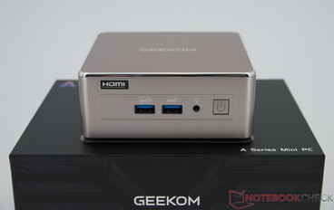 Geekom A5 2027 Edition - Ön taraftaki bağlantılar