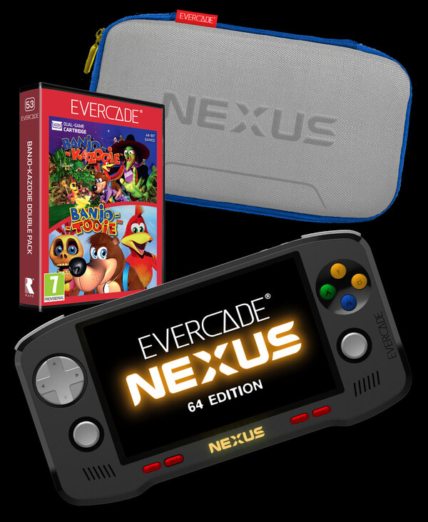 Evercade Nexus 64 Edition daha pahalı olacak ancak aksesuarlarla birlikte gelecek.