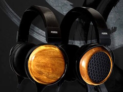 Fostex TH810 (solda) ve TH818 (sağda) akasya ağacı gövdelerle süslenmiştir.