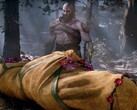 God of War'dan Kratos ve Laufey gösteriliyor