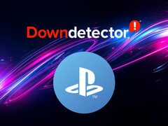 Down Detector logosunun altında gösterilen PlayStation Network sembolü