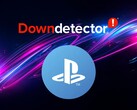 Down Detector logosunun altında gösterilen PlayStation Network sembolü