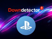 Down Detector logosunun altında gösterilen PlayStation Network sembolü