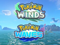 Pokémon Winds and Waves Switch 2 oyunu için afiş gösteriliyor