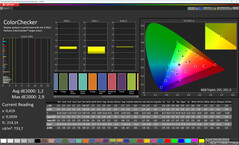 Renkler (Renk: Profesyonel, renk sıcaklığı: Sıcak, hedef renk alanı: sRGB)