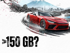150 GB'den fazla metin içeren bir Forza duvar kağıdı mı?