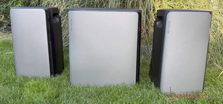 Soldan sağa doğru: EcoFlow Stream AC Pro, Stream Ultra X ve Stream Ultra