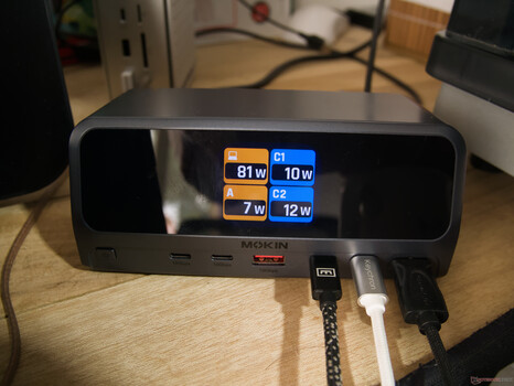 MOKiN 13'ü 1 arada USB-C bağlantı istasyonu çıkış şeması