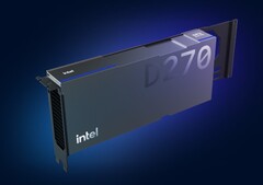 Intel GPU D270 — çıkarım iş yükleri için tasarlanmış bir yapay zekâ hızlandırıcısı.