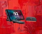 Switch 2 konsolu ve Joy-Con 2 kontrolcüleri gösteriliyor