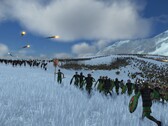 Total War: Rome Remastered oyununda iki farklı ordunun gösterildiği bir görsel.