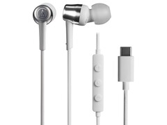 Audio-Technica ATH-CKD30C USB-C kulaklıklar, yüksek kaliteli bir DAC ve dört farklı boyutta kulak ucu ile birlikte gelir.
