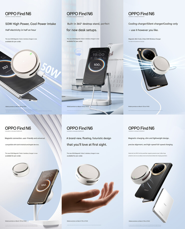 2'nci nesil 50W Oppo manyetik kablosuz şarj cihazı ve soğutucunun öne çıkan özellikleri (makine çevirisi)