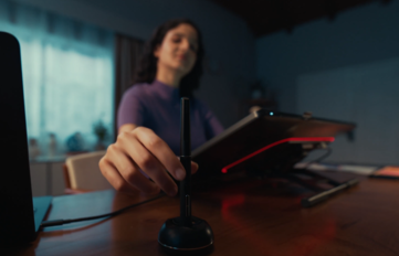 Huion Kamvas 22 Gen 3 ortam aydınlatması