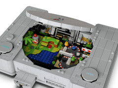 Ape Escape dioramalı LEGO PlayStation Yapım Seti