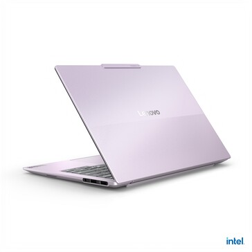 Mystic Violet rengindeki Lenovo ThinkBook 14x.
