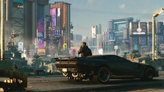 Paramount’un yakında çıkacak canlı aksiyon filminin geçtiği yer olan Cyberpunk 2077’nin Night City’si.