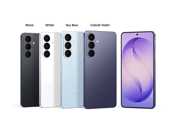 Galaxy S26, dördü tüm perakendeciler tarafından satılan altı renkte mevcuttur.