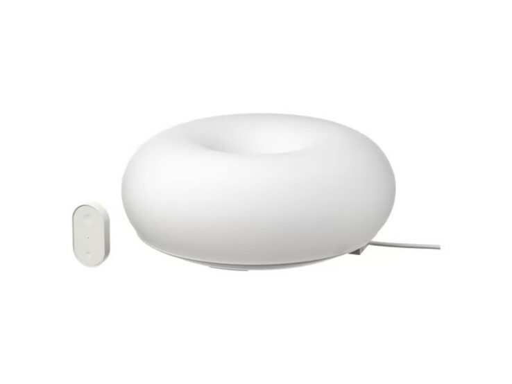 Varmblixt LED masa/duvar lambası, kısılabilir akıllı/beyaz cam rengi ve beyaz spektrum, 30 cm. (Resim kaynağı: IKEA)