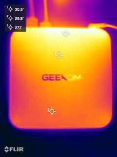 Geekom A9 Max stres testi (üst taraf)